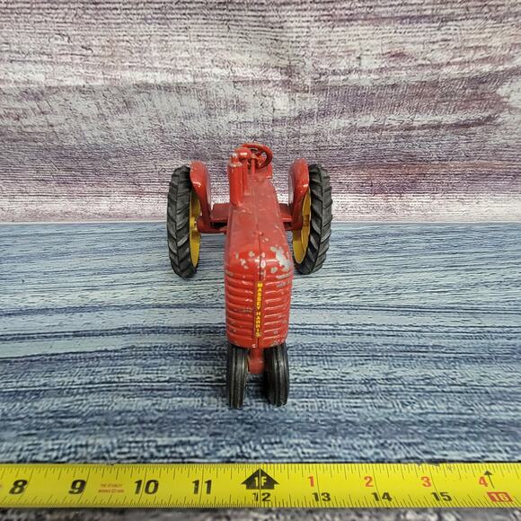 Vtg 1985 scale models 1/16 scale Massey Harris model 44 diecast n/front tractor - Picture 11 of 13